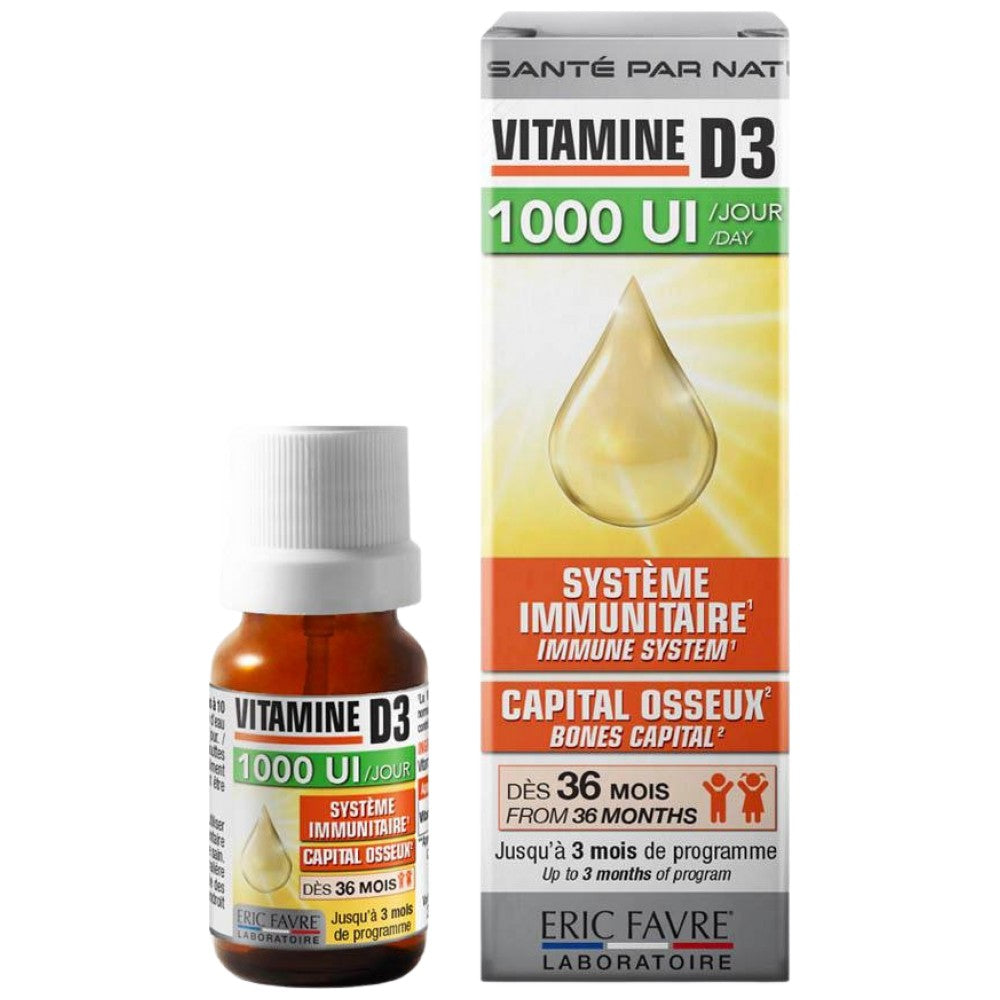 Vitamin D3 Liquid | 200 IU per Drop - 20 мл - Feel You