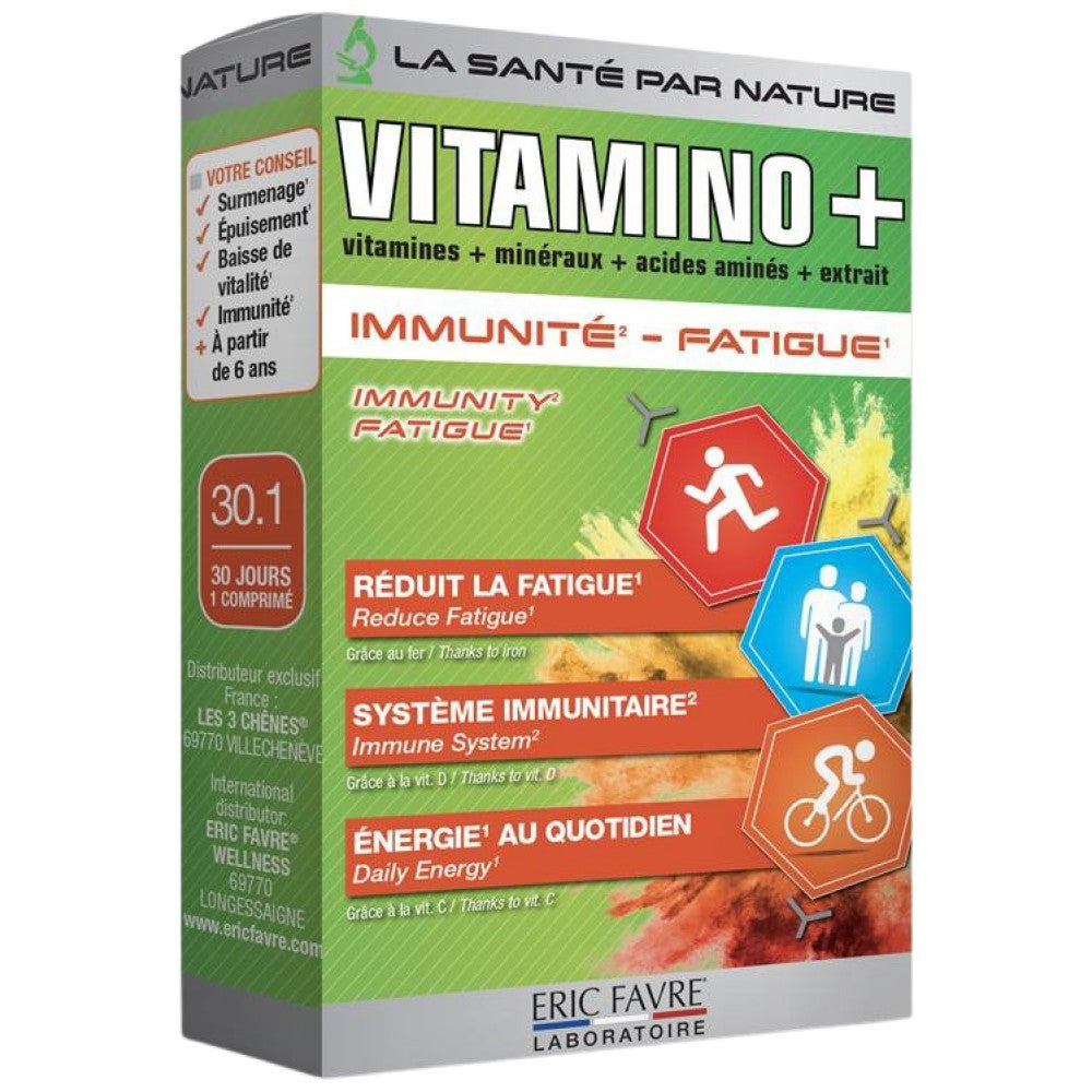 Vitamino+ | Immunity and Fatigue Multivitamin Complex - 30 капсули