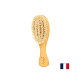 Dřevěný měkký štětec pro vlasy dítěte, 13 cm