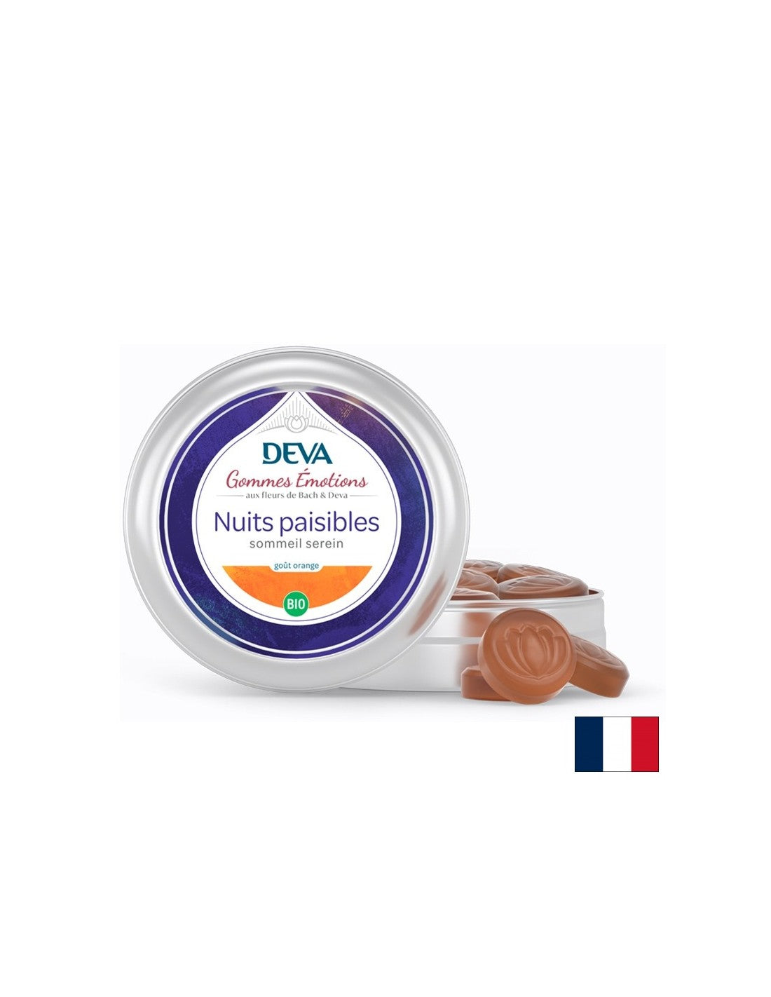 Chewable herbal candies for peaceful sleep according to the method of Dr. Bach, 45 g