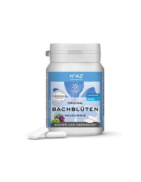 Dr. Bach Flower Essence Chews N°42 - Confidence and Confidence in One's Own Capabilities, 40 Blueberry Flavored Chews - Nutra Best Europe