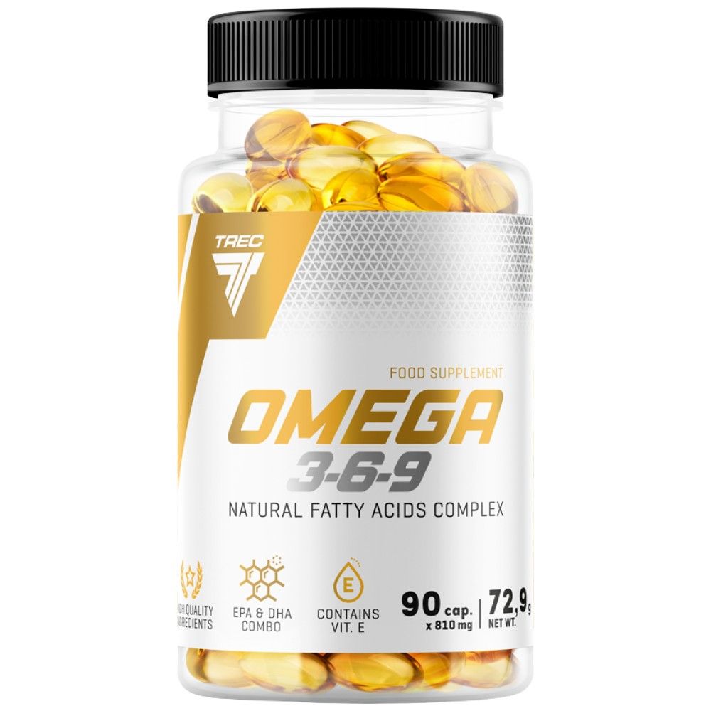 Omega 3-6-9-60 geelkapslid