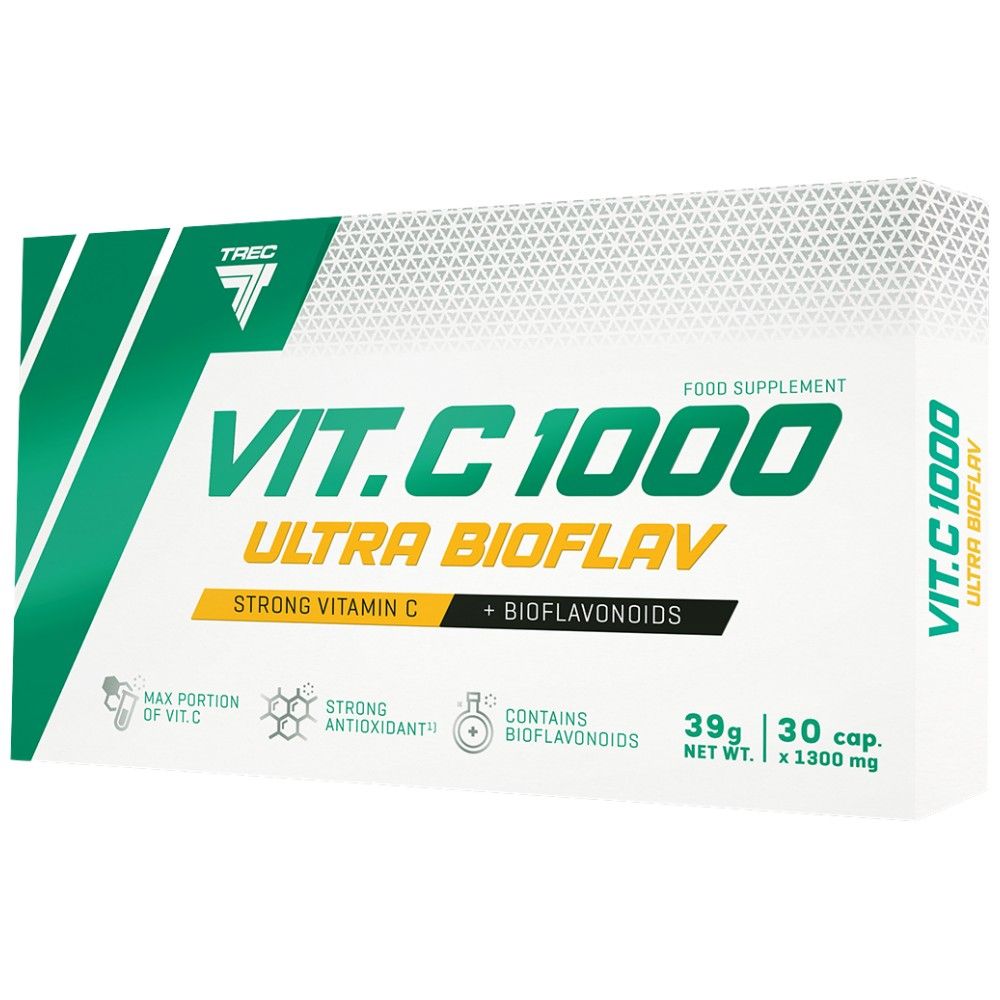 Vitaminas C 1000 Ultra Bioflav - 30 kapsulės