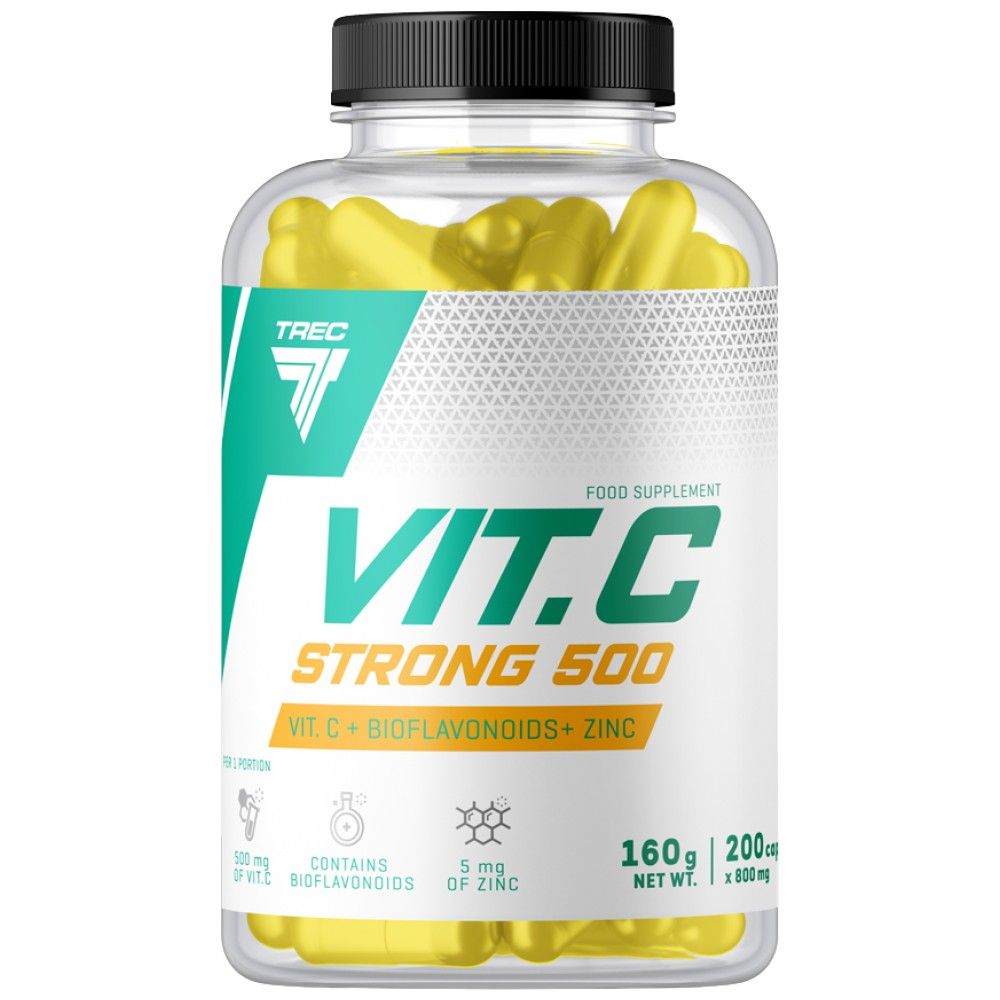 Vit.c Strong 500 | Vitamin C 500 mg - 100 capsules