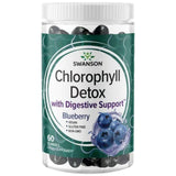 Chlorophyll Detox Gummies | Blueberry - 60 chewable tablets