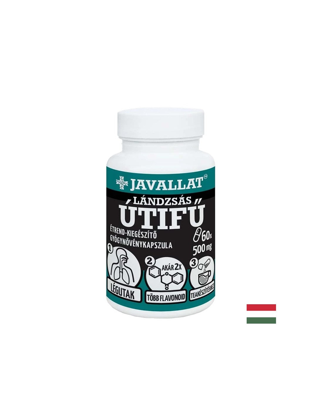 Respirační systém - úzká listná jitrocel, 500 mg x 60 tobolek