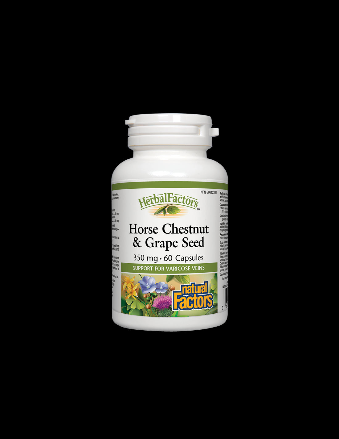 Horse Chestnut & Grape Seed 350 mg - 60 капсули - Feel You