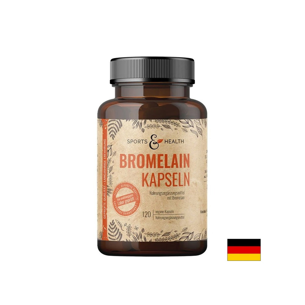Good digestion - Bromelain, 550 mg x 120 capsules