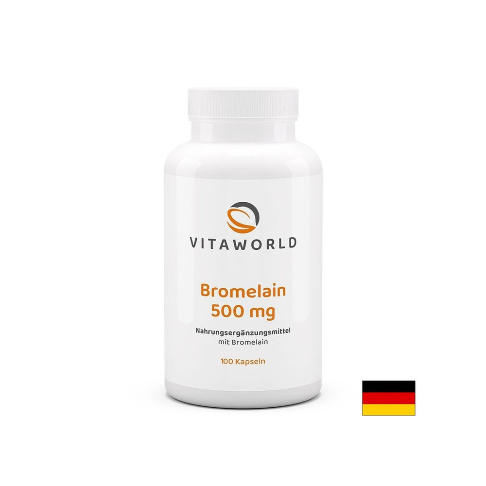 Good digestion - Bromelain (from pineapple), 500 mg x 100 capsules