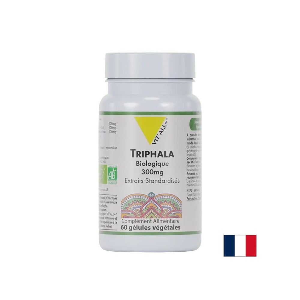 Good digestion and detoxification - Triphala BIO, 300 mg x 60 capsules