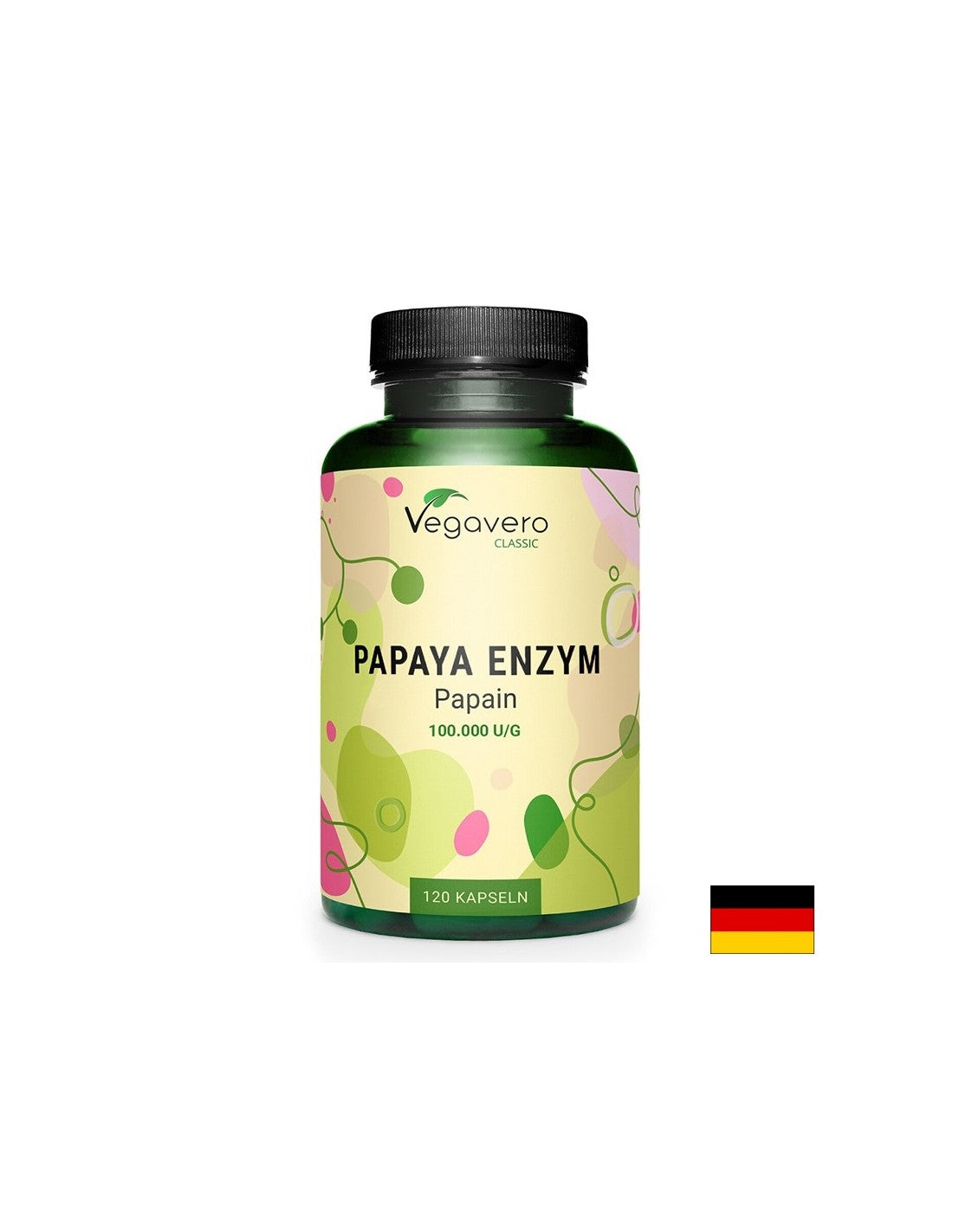 Gutt Verdauung - Papaya Enzymen, 700 mg x 120 Kapselen