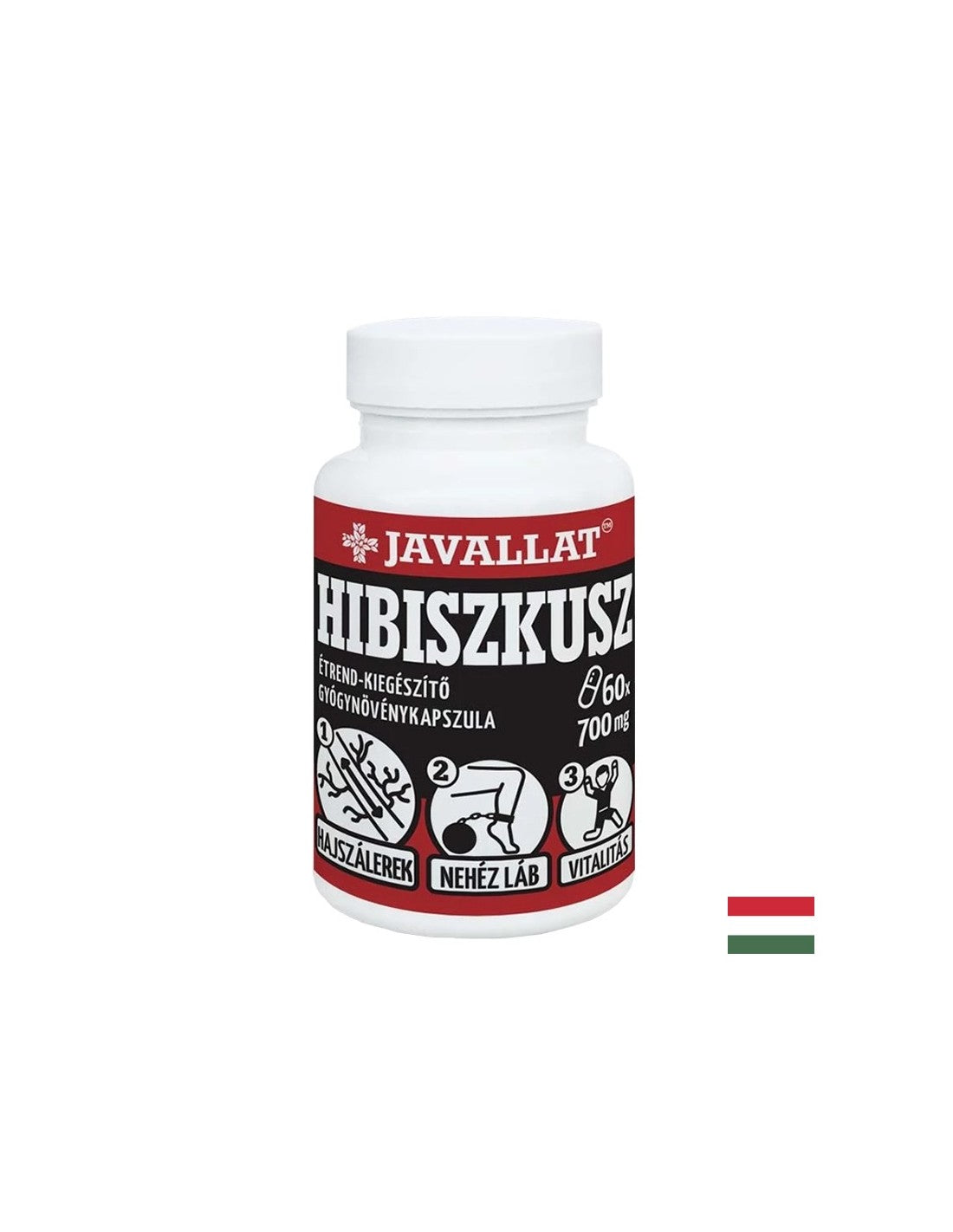 Dobrý krevní oběh a žilní zdraví - ibišek, 700 mg x 60 tobolek