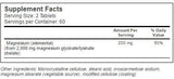 Bescht héich Absorptioun 100% Chelated Magnesium - 120 Pëllen