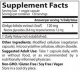 Best Extra Strength Ginkgo 120 mg - 120 capsules