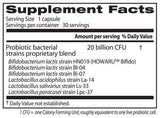 Probiotic digestiv 20 miliarde - 30 de capsule