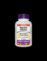 Dygestive Enzymes/ Храносмилателни ензими х 90 таблетки Webber Naturals - Feel You