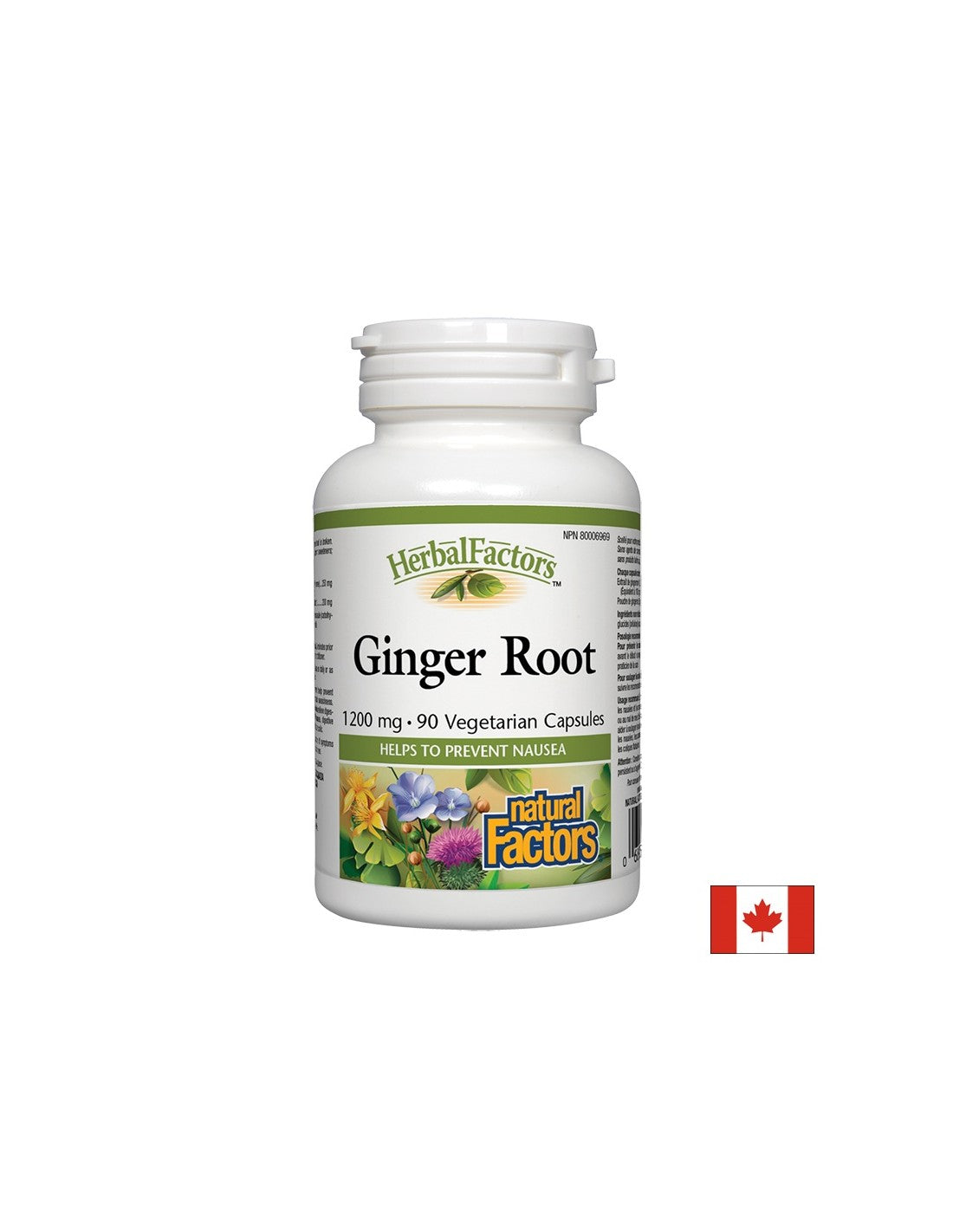 Ginger Root 1200 mg - 90 capsules