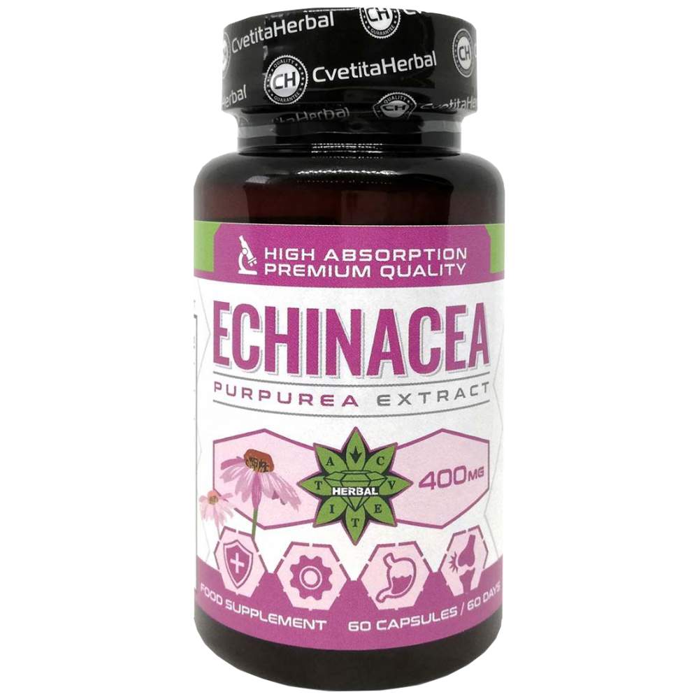 Echinacea 400 mg - 60 kapsulės