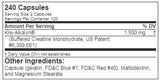 Cápsulas Kre -Alkalyn EFX - 240 cápsulas