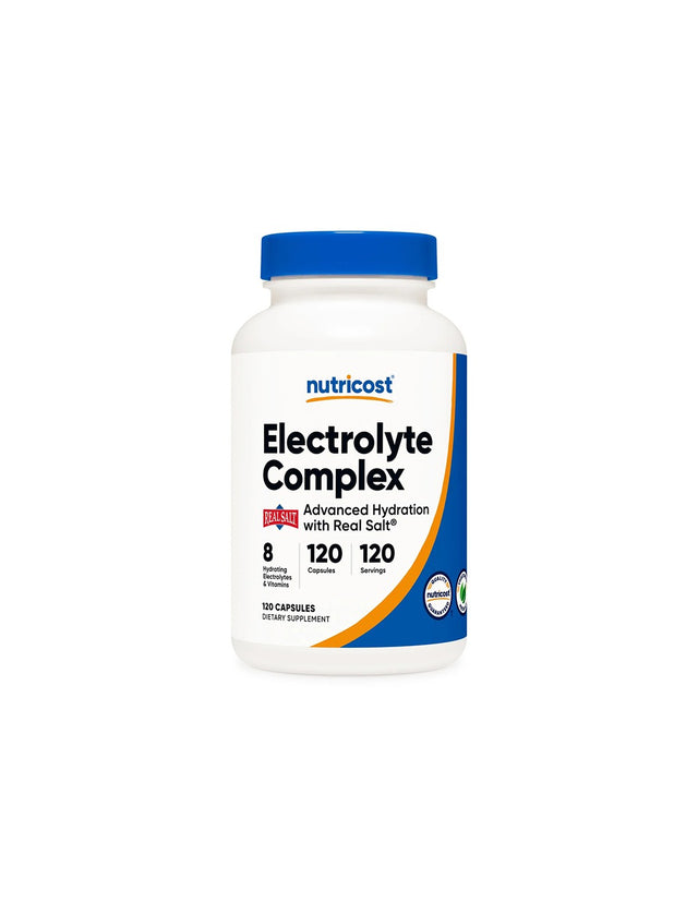 Eлектролити + Витамини и минерали - Electrolyte Complex, 120 капсули Nutricost - Feel You