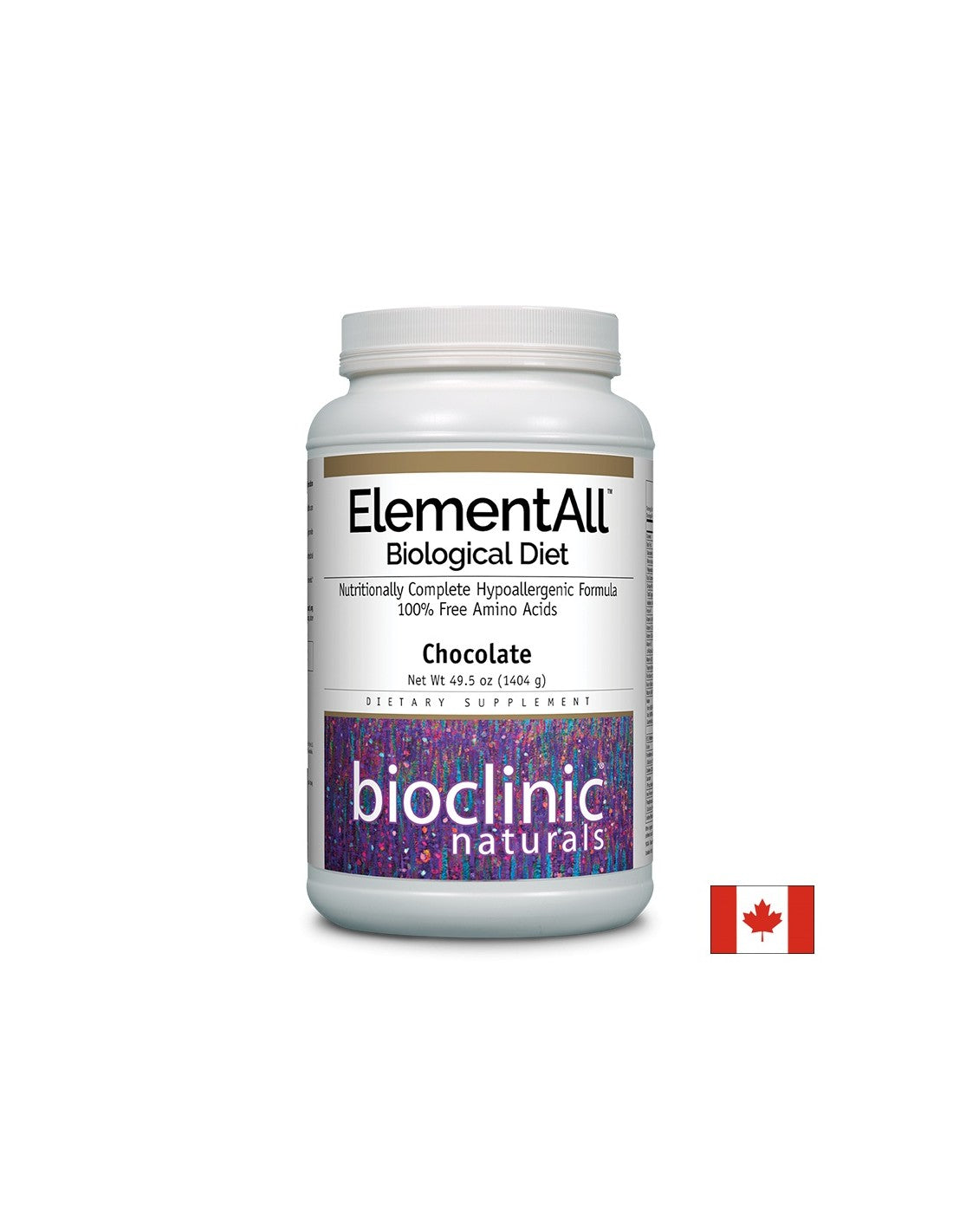 ElementAll Biological Diet Chocoladesmaak, 1404 g Poeder <tc>Natural Factors</tc>