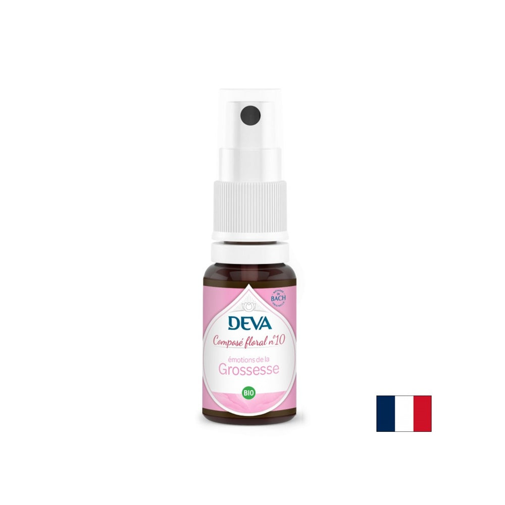 Emoční rovnováha během těhotenství, Bach Flower Essences No. 10, 15 ml spreje