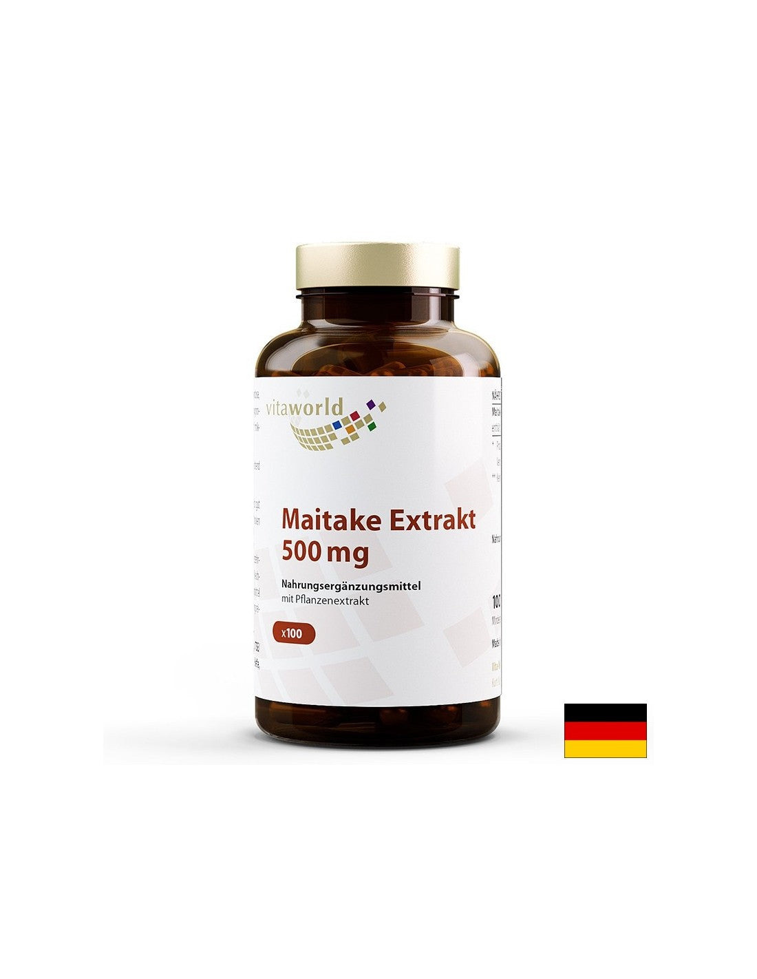 Energy and immunity - Maitake extract, 500 mg x 100 capsules