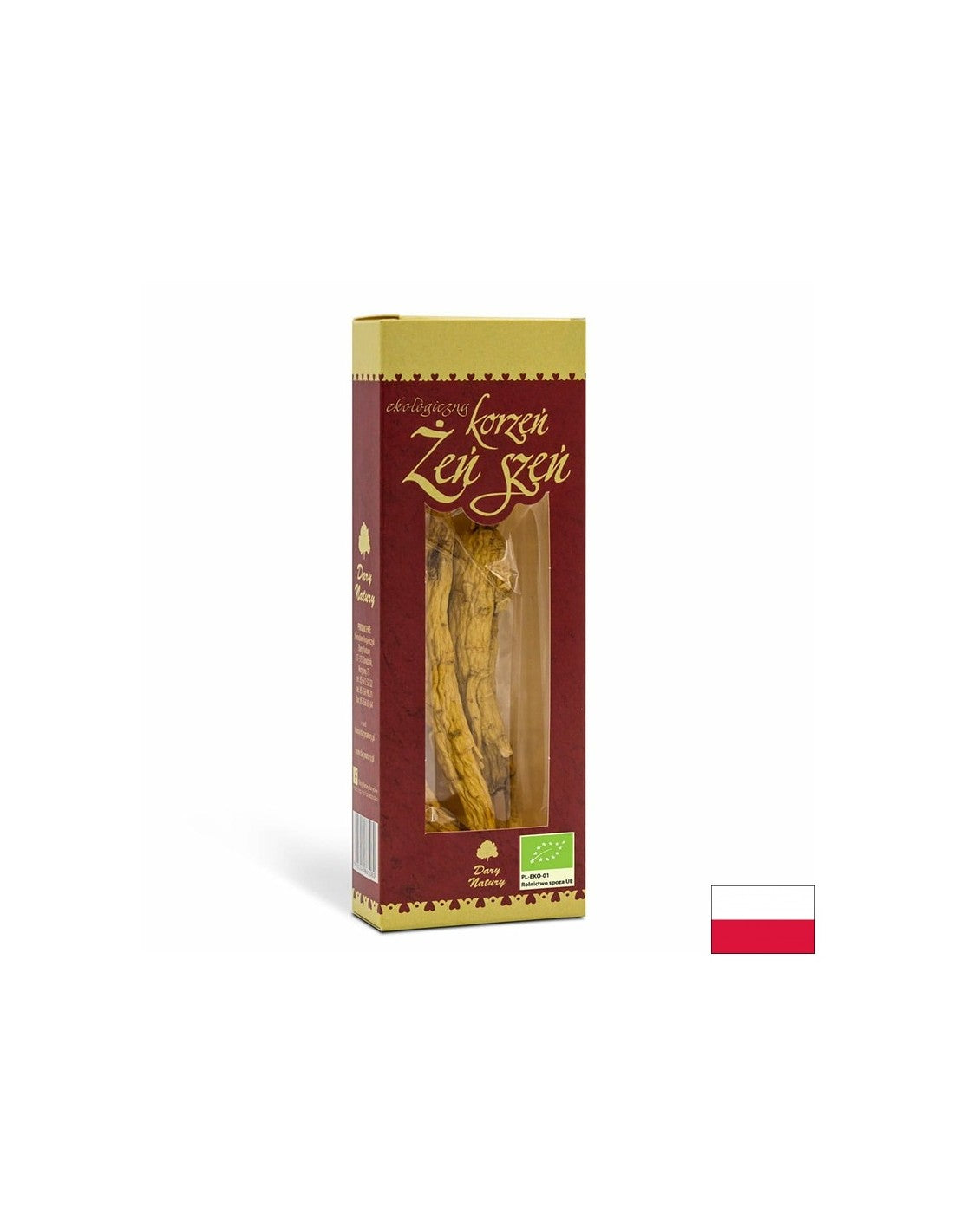 Energie an Immunitéit - Ginseng (Root) Bio, 20 g dary natury