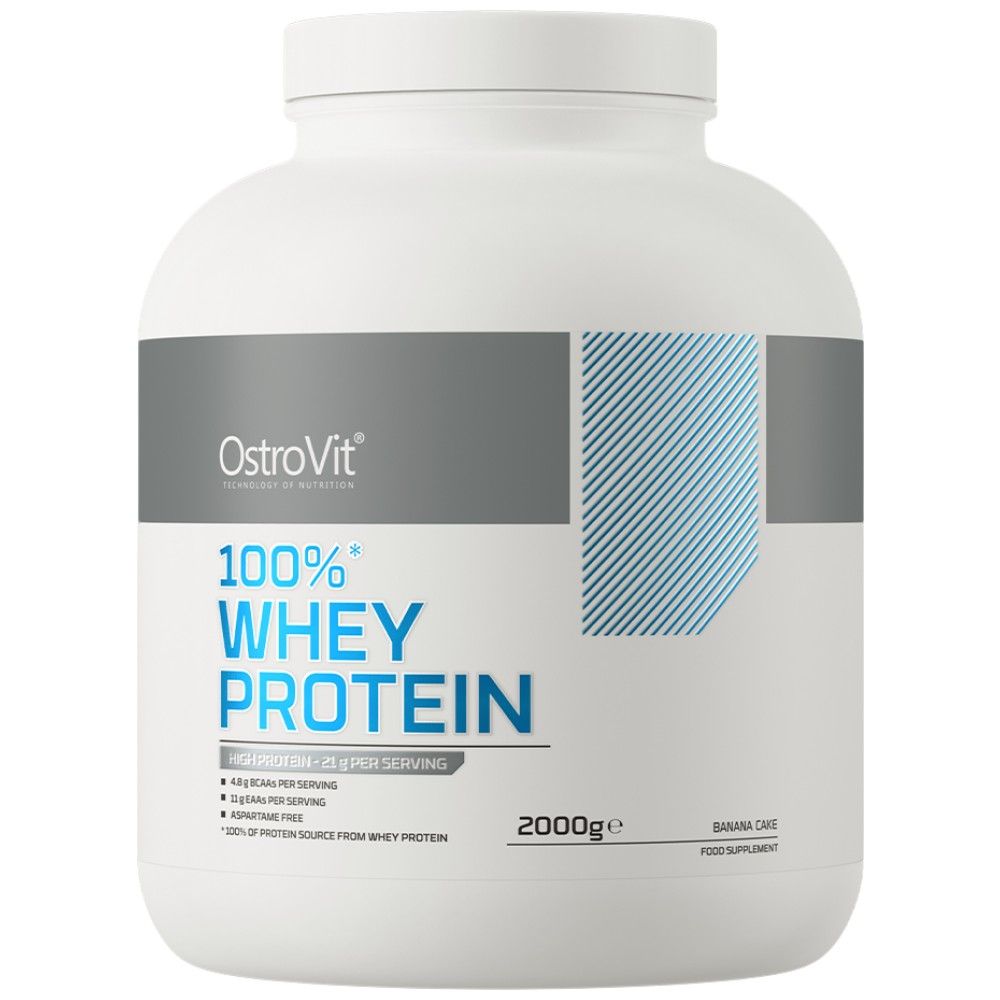 Whey Protein | 100% Whey Protein Concentrate - 2000 grams