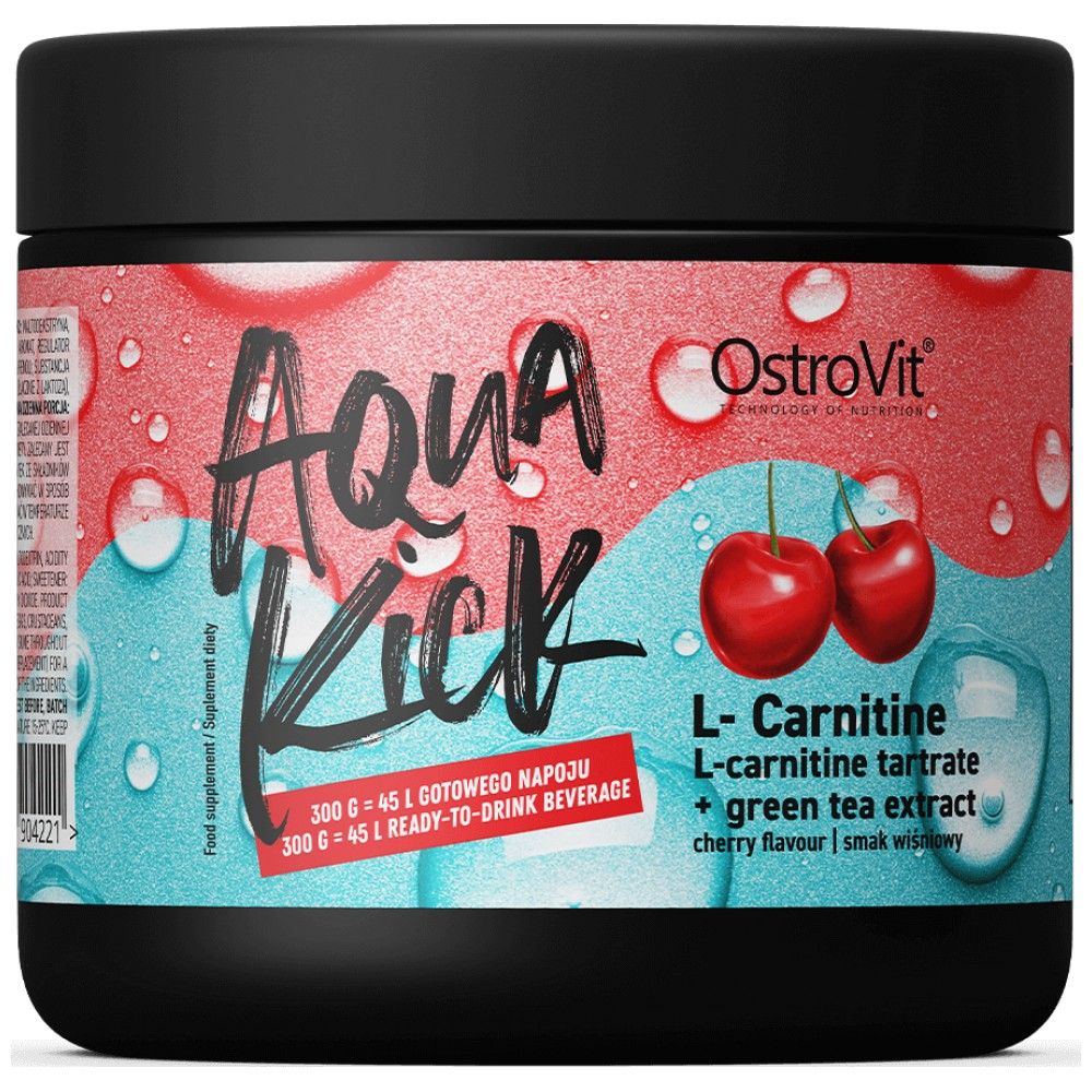 Aqua Kick / Advanced Hydration with L-Carnitine & Green Tea - 300 грама