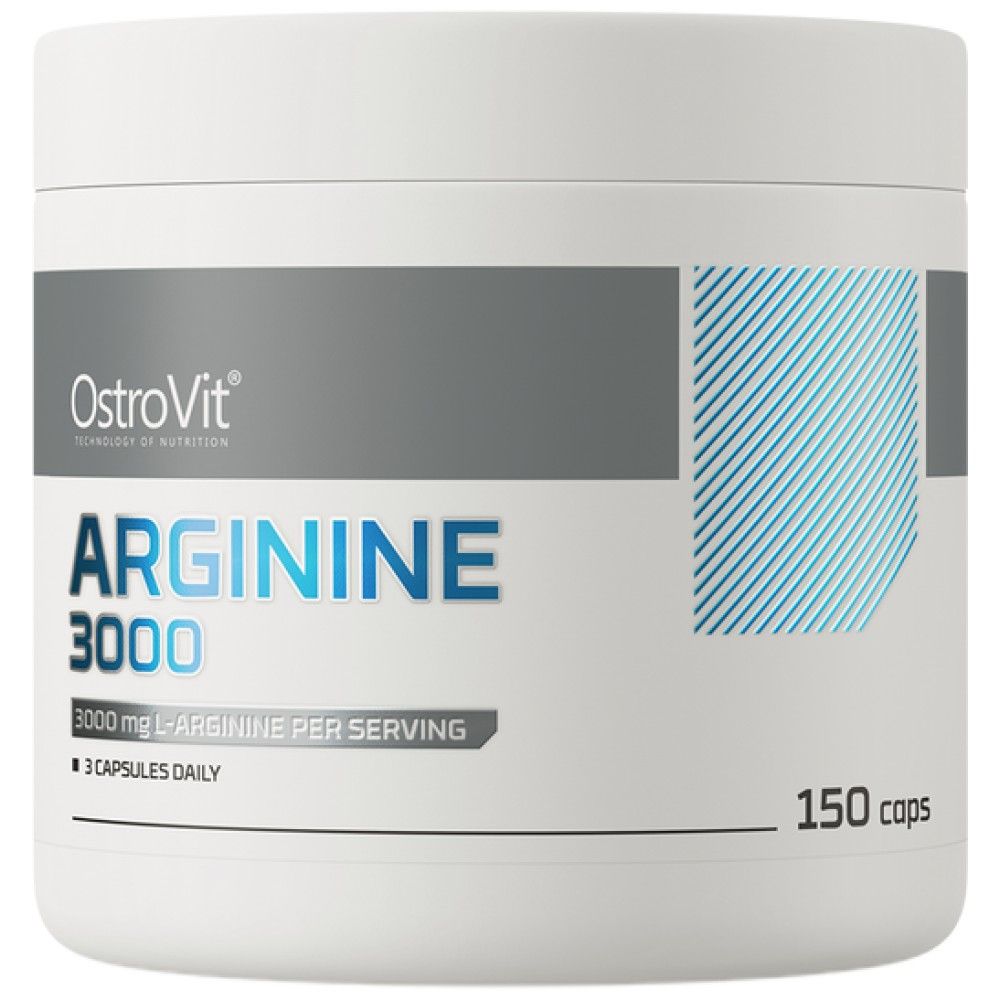 Arginine 3000 / l -arginine Kappen - 150 Kapselen