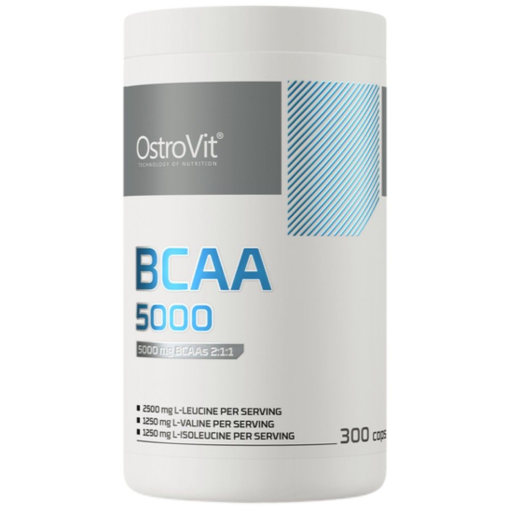 BCAA 5000 - 300 cápsulas