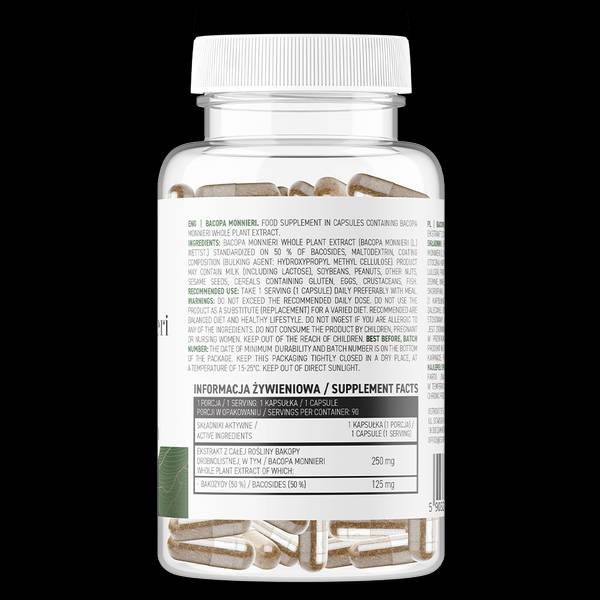 Bacopa monnieri / Vege 90 capsules