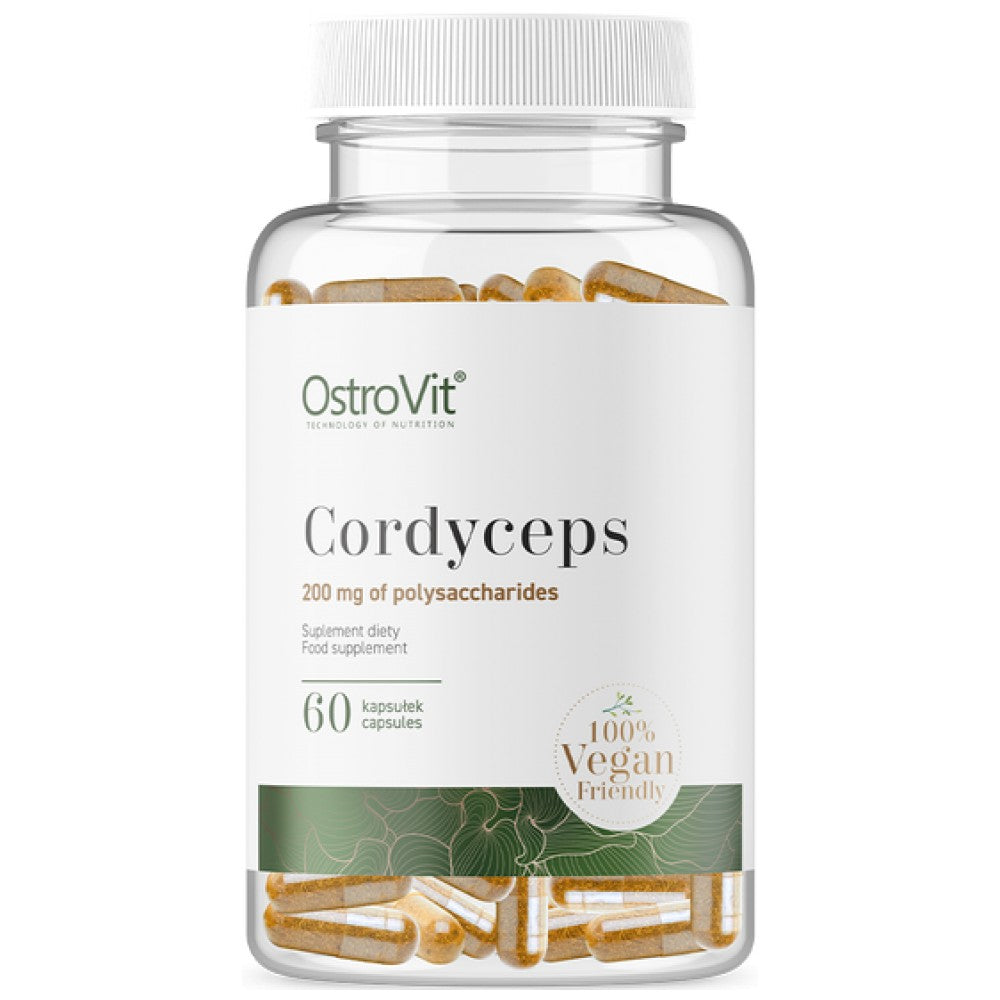 Cordyceps 500 mg | Vege 60 капсули - Feel You