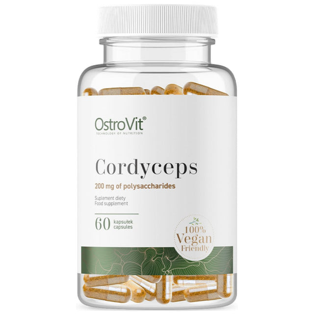 Cordyceps 500 mg | Vege 60 капсули - Feel You