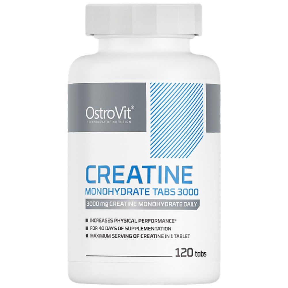 Creatine monyydrat Tabs 3000 - 120 Pëllen