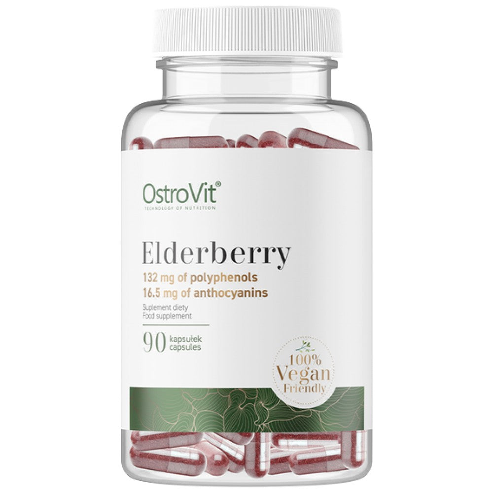 Elderberry Extrakt 330 mg | Reiwen 90 Kapselen