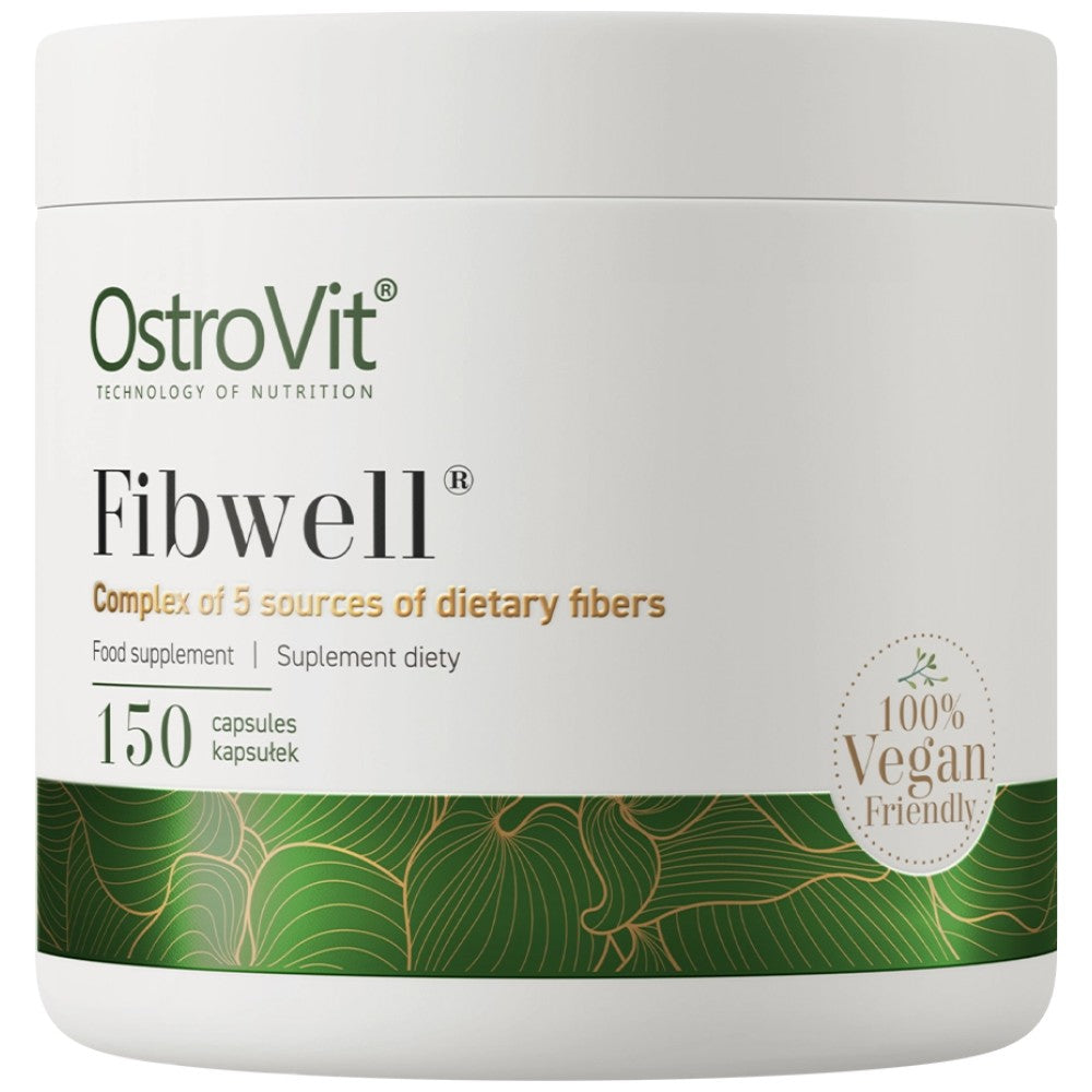 Caps Fibwell® | Σύμπλεγμα 5 πηγών διαιτητικών ινών 150 κάψουλες