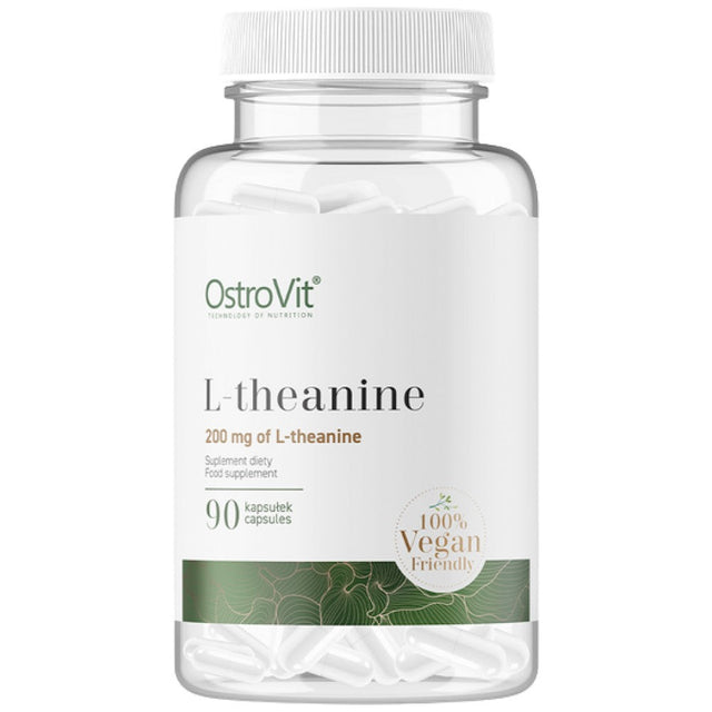 L-Theanine 200 mg | Vege 90 капсули - Feel You