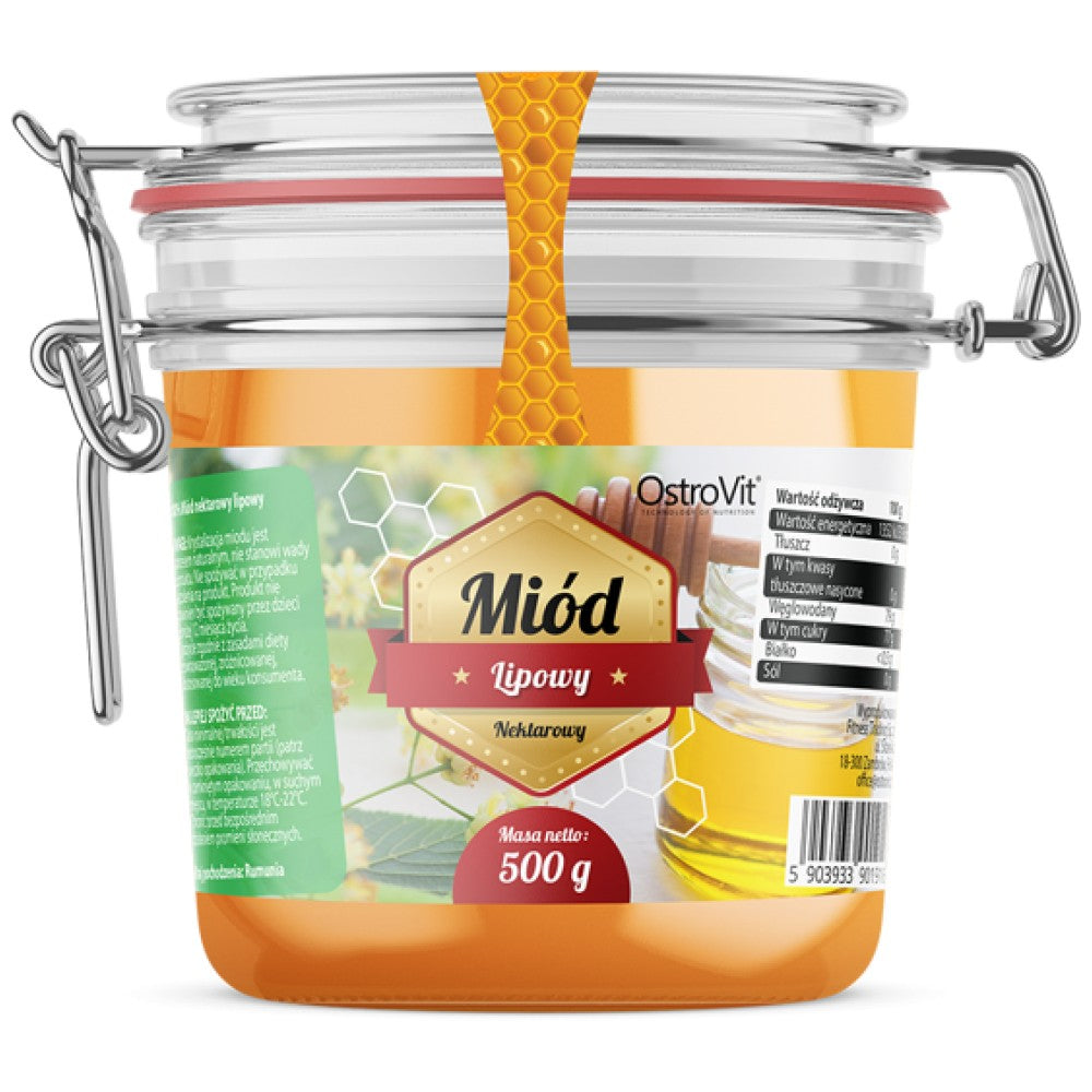 Natural Linden Honey / Натурален липов пчелен мед 500 грама - Feel You