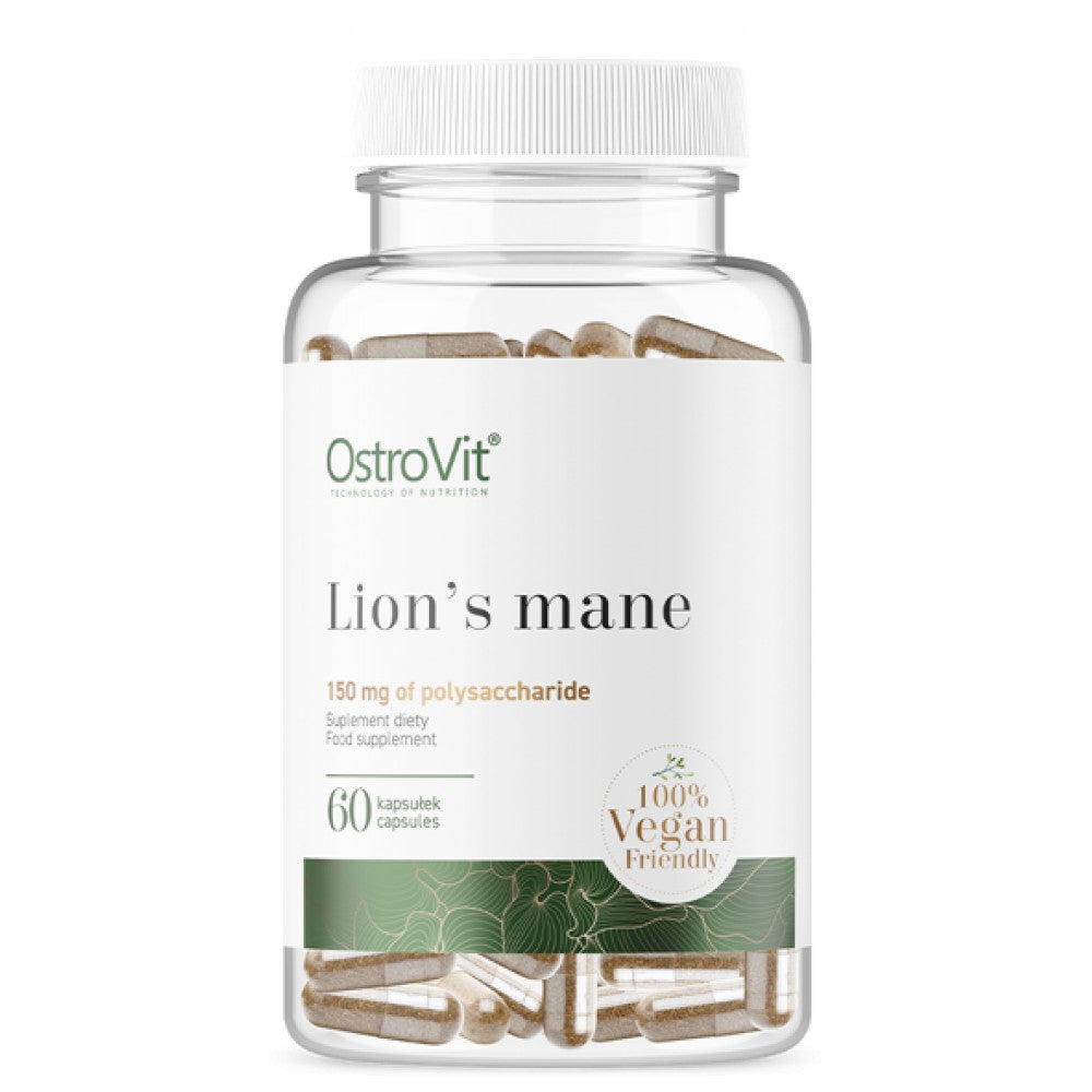 „Lion's Mane“ 500 mg / Vege 60 kapsulės