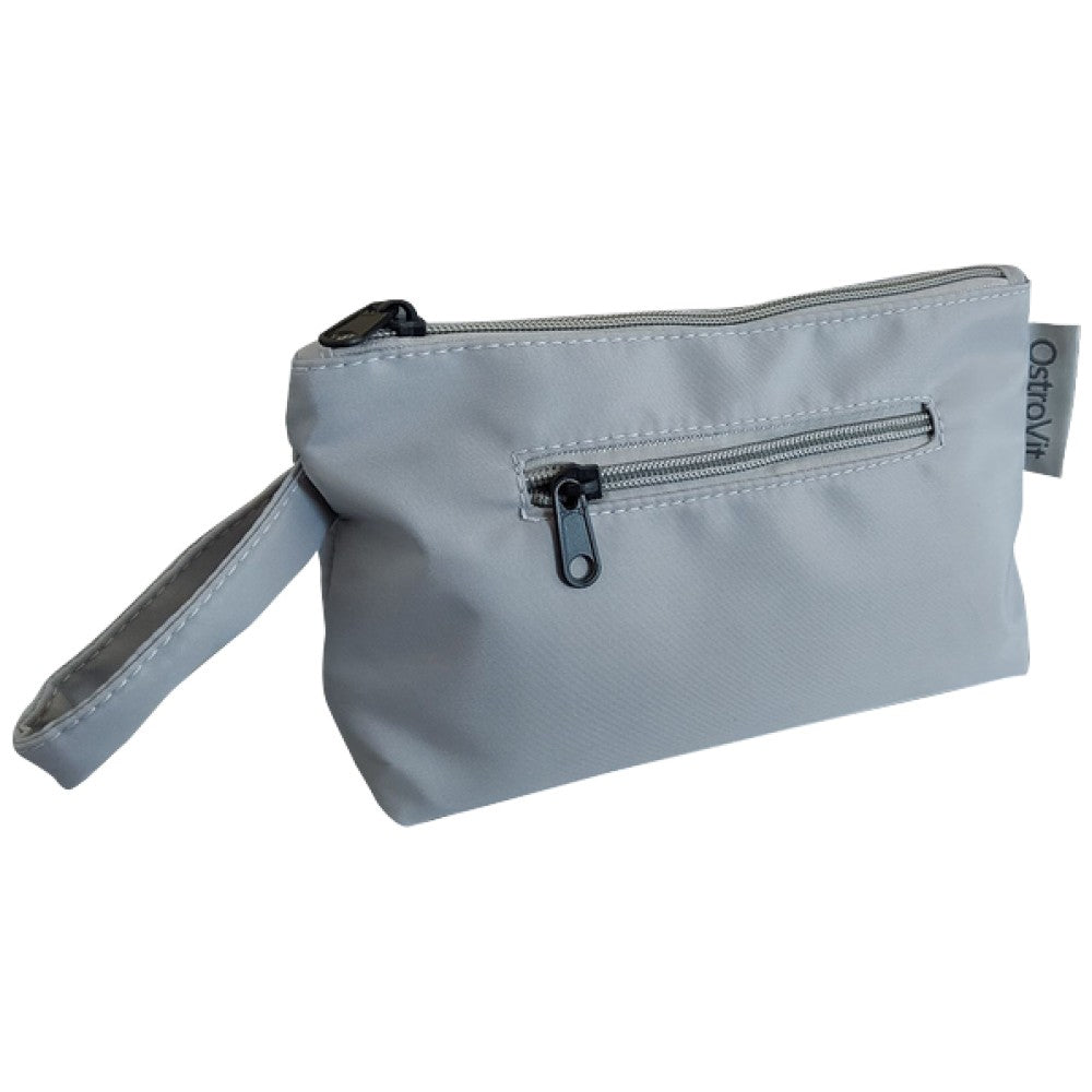 Waterproof Make-Up Bag | Waterproof bag - gray 25 x 12 cm