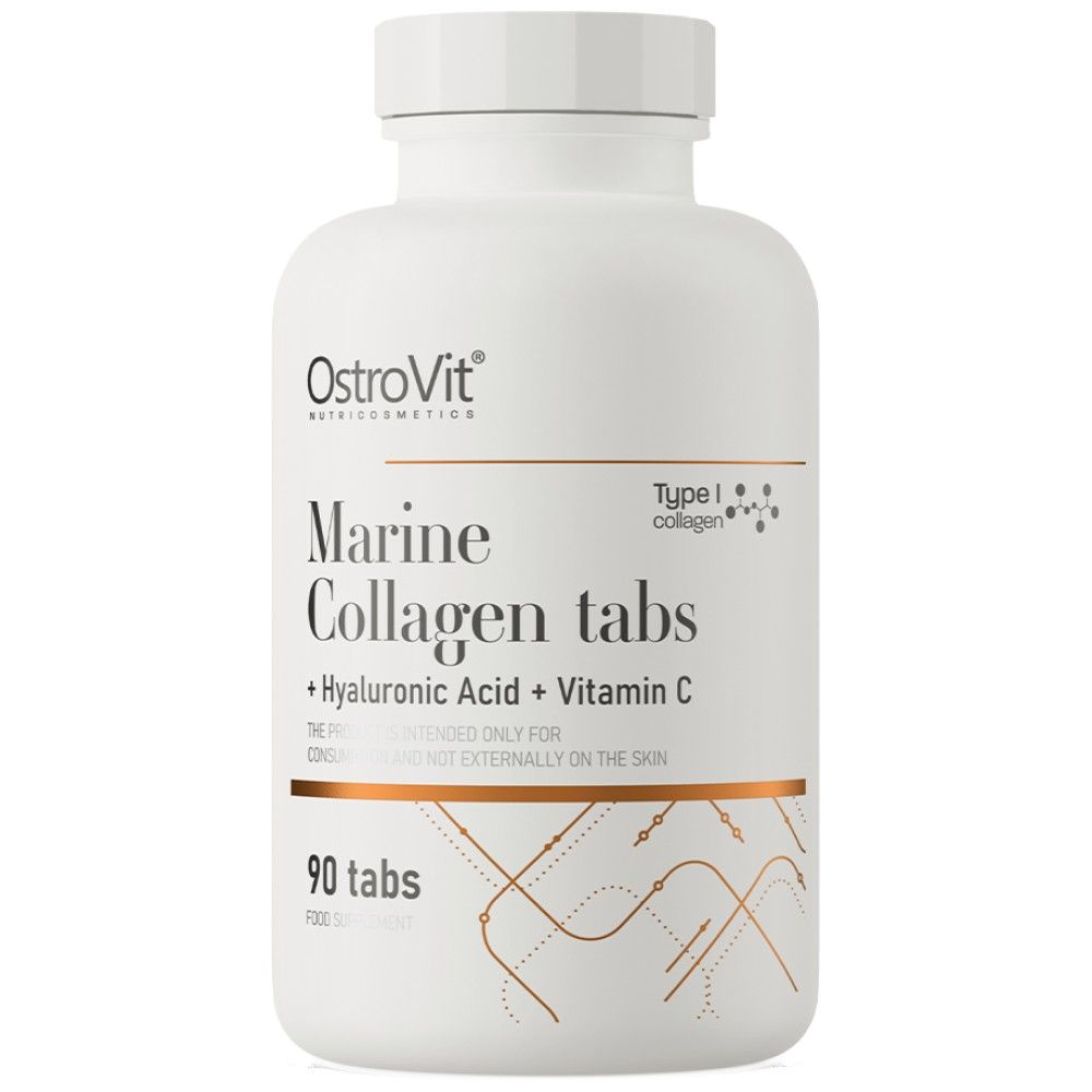 Marine Collagen / + Hyuurrononäure a Vitamin C - 120 Kapselen