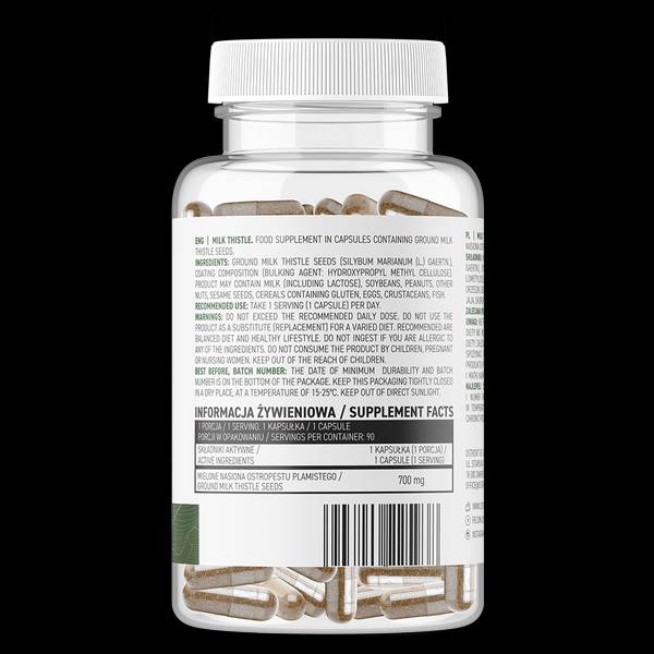 Piima ohakas 700 mg / vege - 90 kapslit