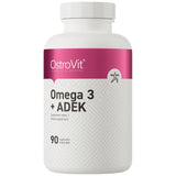 Omega 3 + Adek / A -vitamiin A + D + E + K - 90 geelkapslid