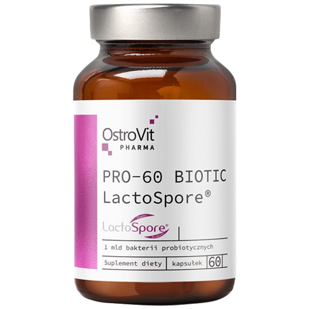 „Pro-60 Biootic LactoPore®“ | Probiotikų 60 kapsulės