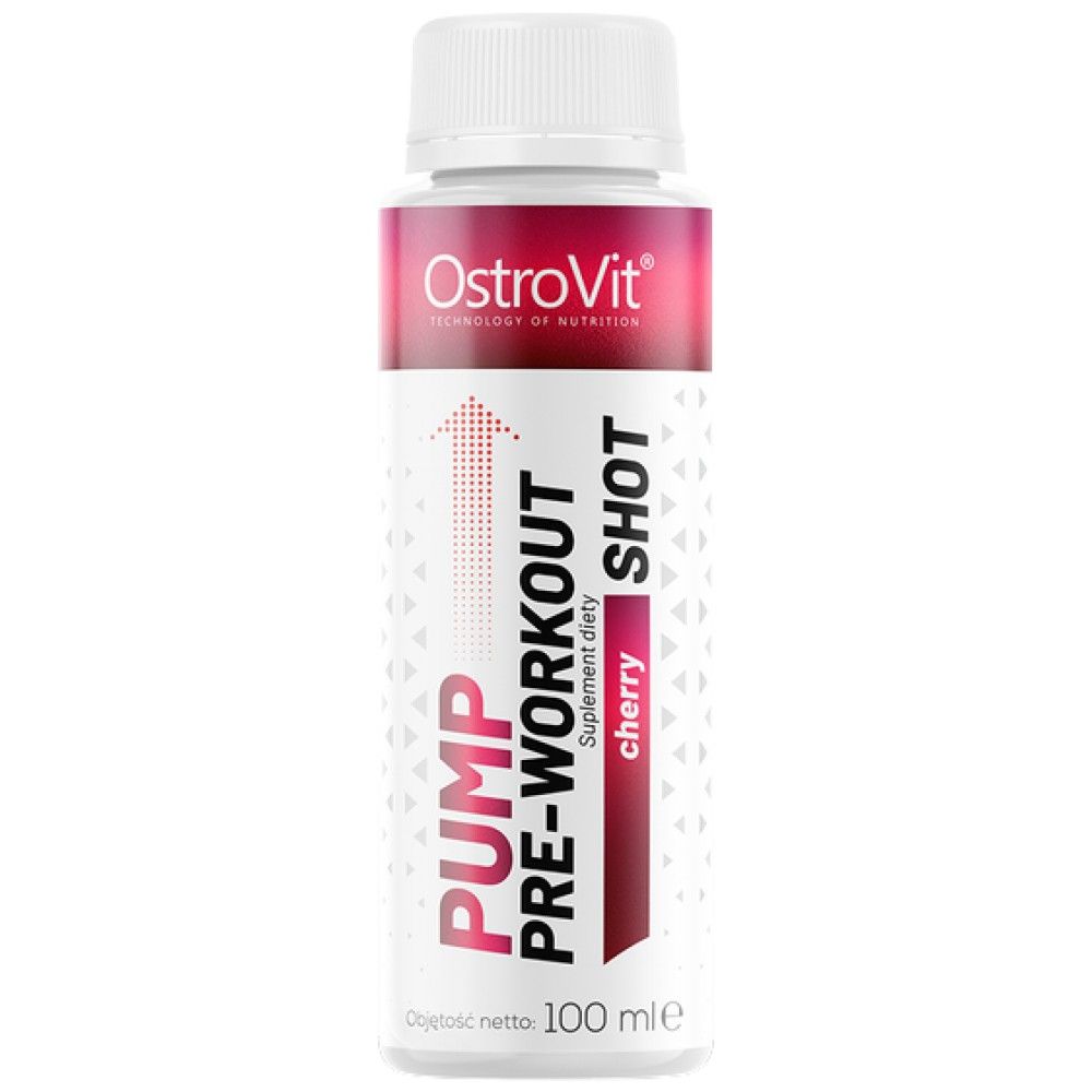 Pump Pre-Workout Shot | Without beta -lanine - 100 ml