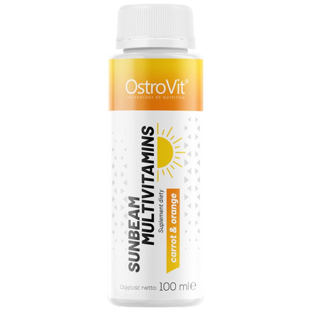 „Sunbeam“ multivitaminai šūviai | Geresnė įdegio formulė - 20 x 100 ml