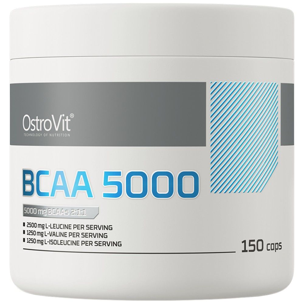 BCAA 5000 - 150 kapsulės