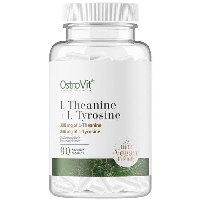 L-Theanine + L-Tyrosine / Vege 90 капсули - Feel You